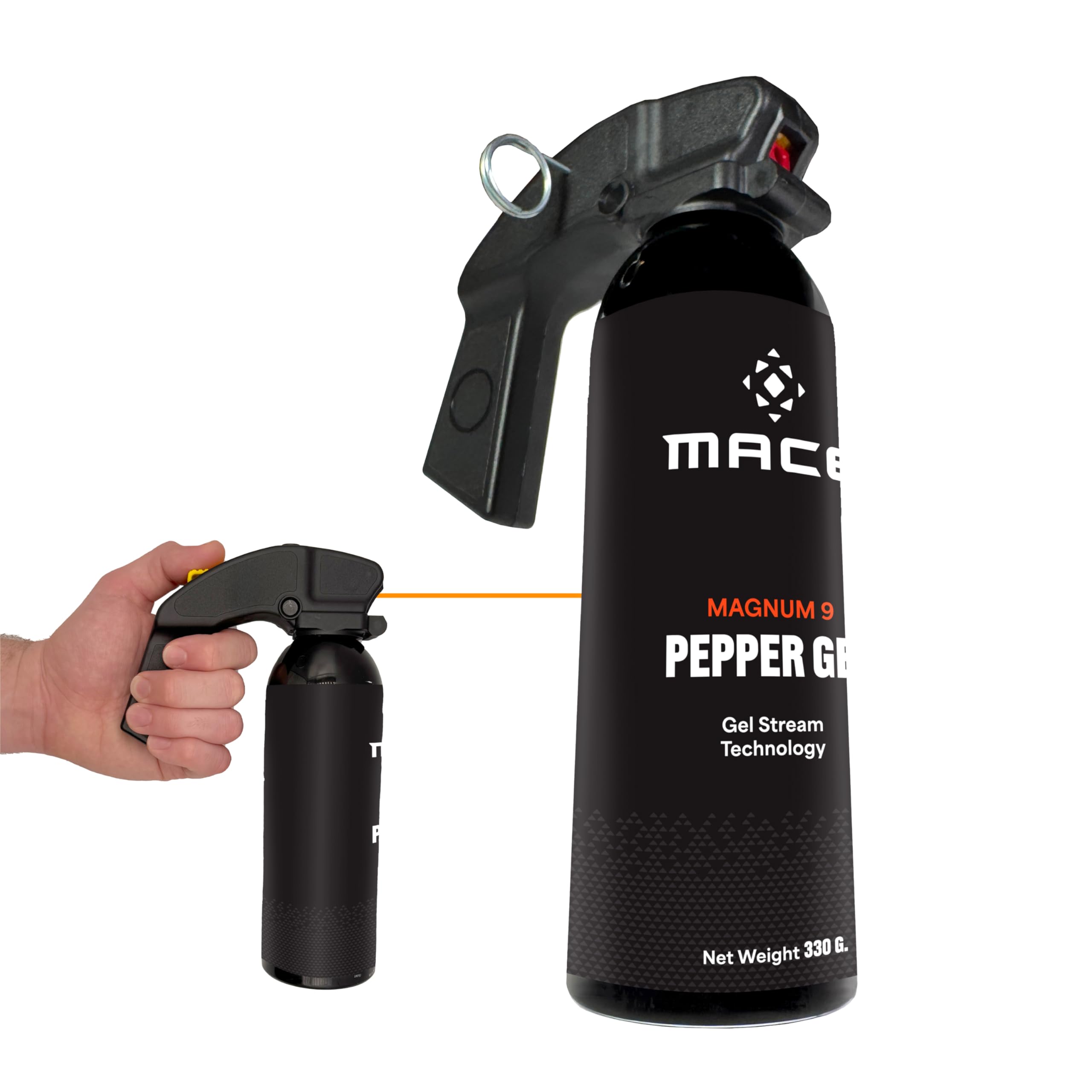 Amazon.com: Mace Pepper Gel - Max Police Strength with UV Dye, No